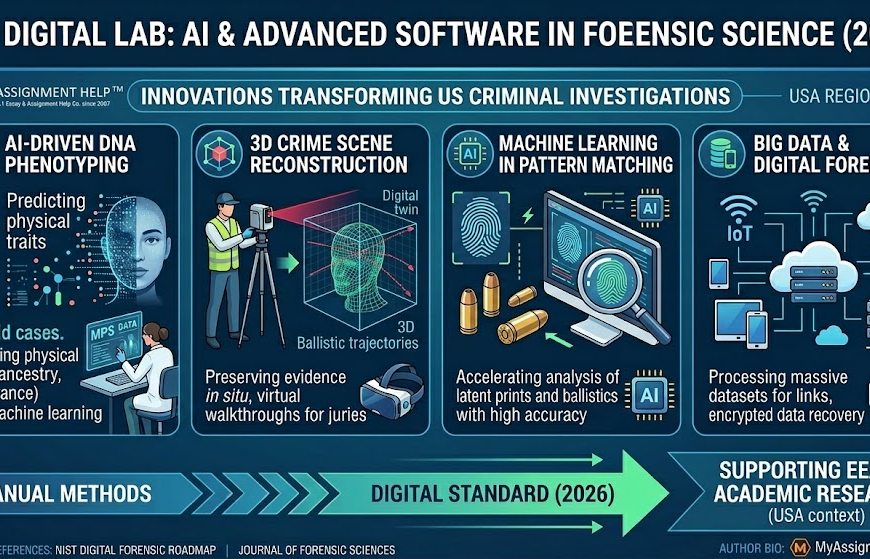 The Digital Lab: How AI and Advanced Software are Revolutionizing Forensic Science Research