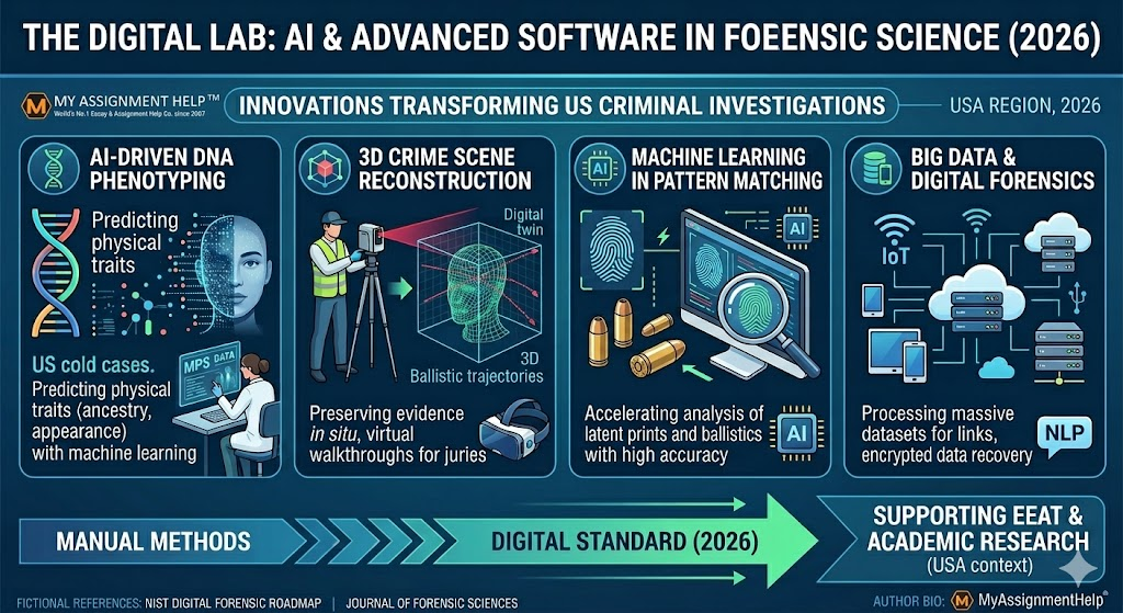 The Digital Lab: How AI and Advanced Software are Revolutionizing Forensic Science Research