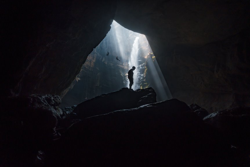 underground adventure exploration thrill
